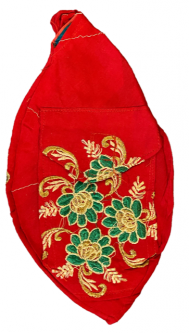Bead Bag (Red with Pocket)